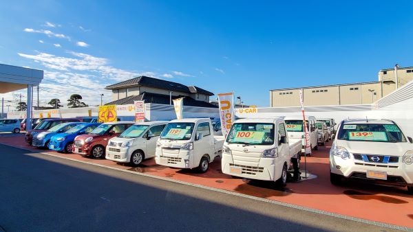 中古車展示